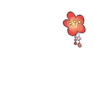 梅の髪飾り